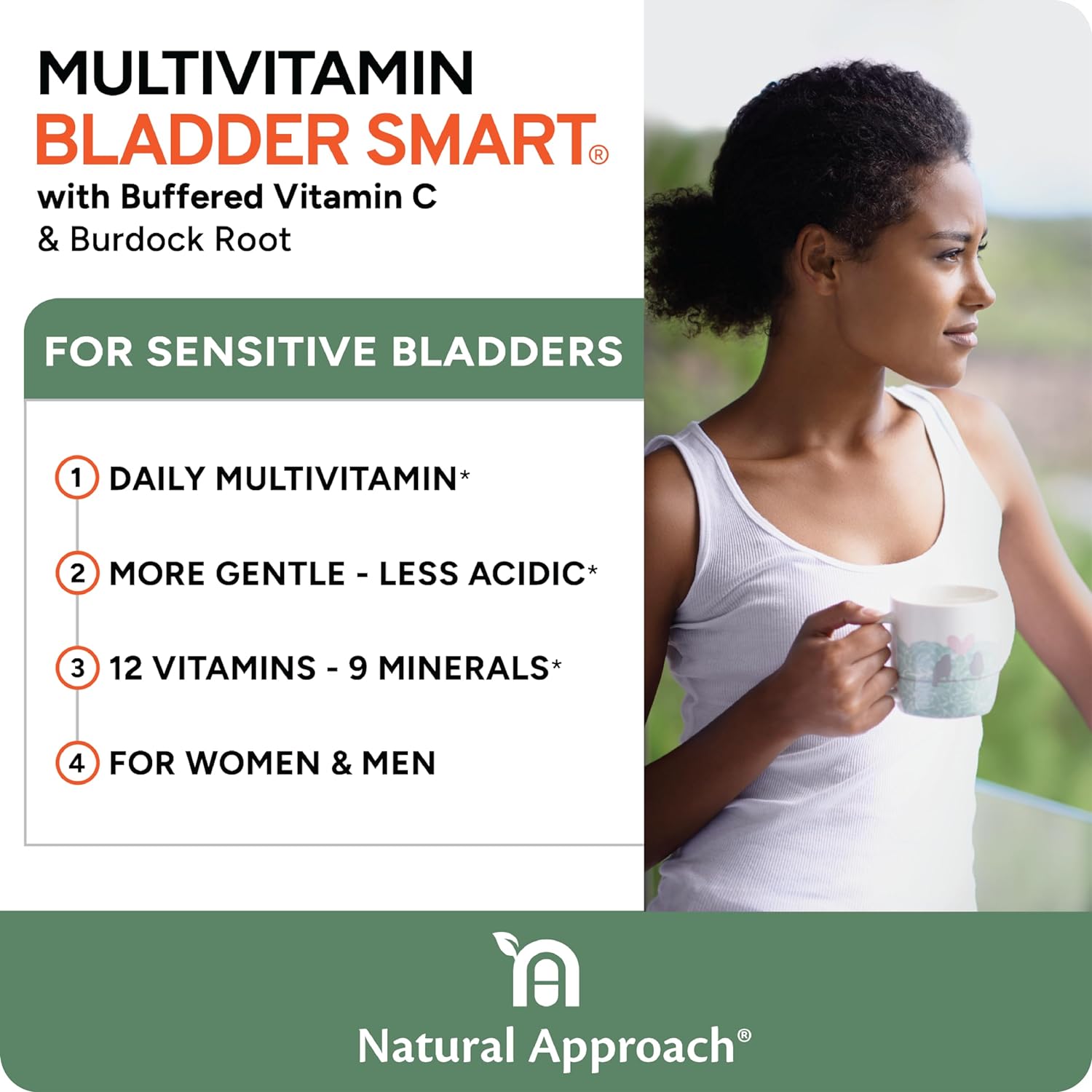 Bladder Smart® | Low Acid Multivitamin - Natural Approach