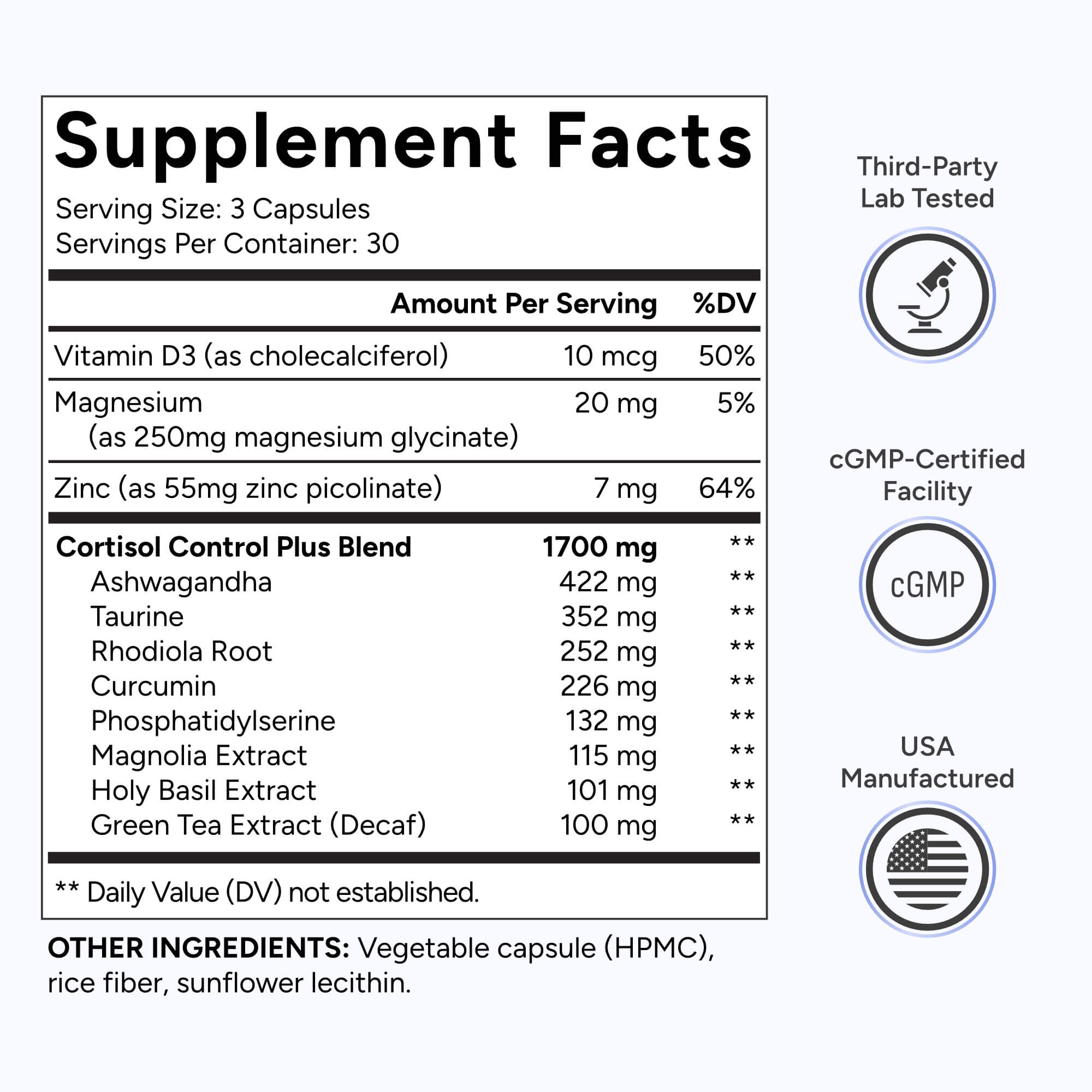 Cortisol Control Plus® - Natural Approach