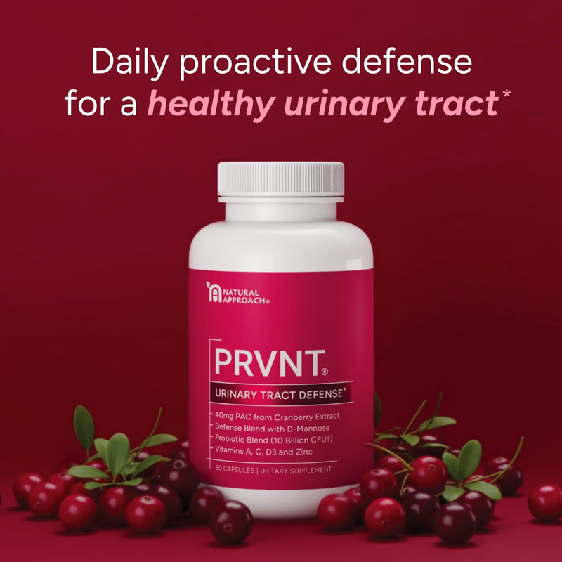 PRVNT Urinary Tract Support - Natural Approach