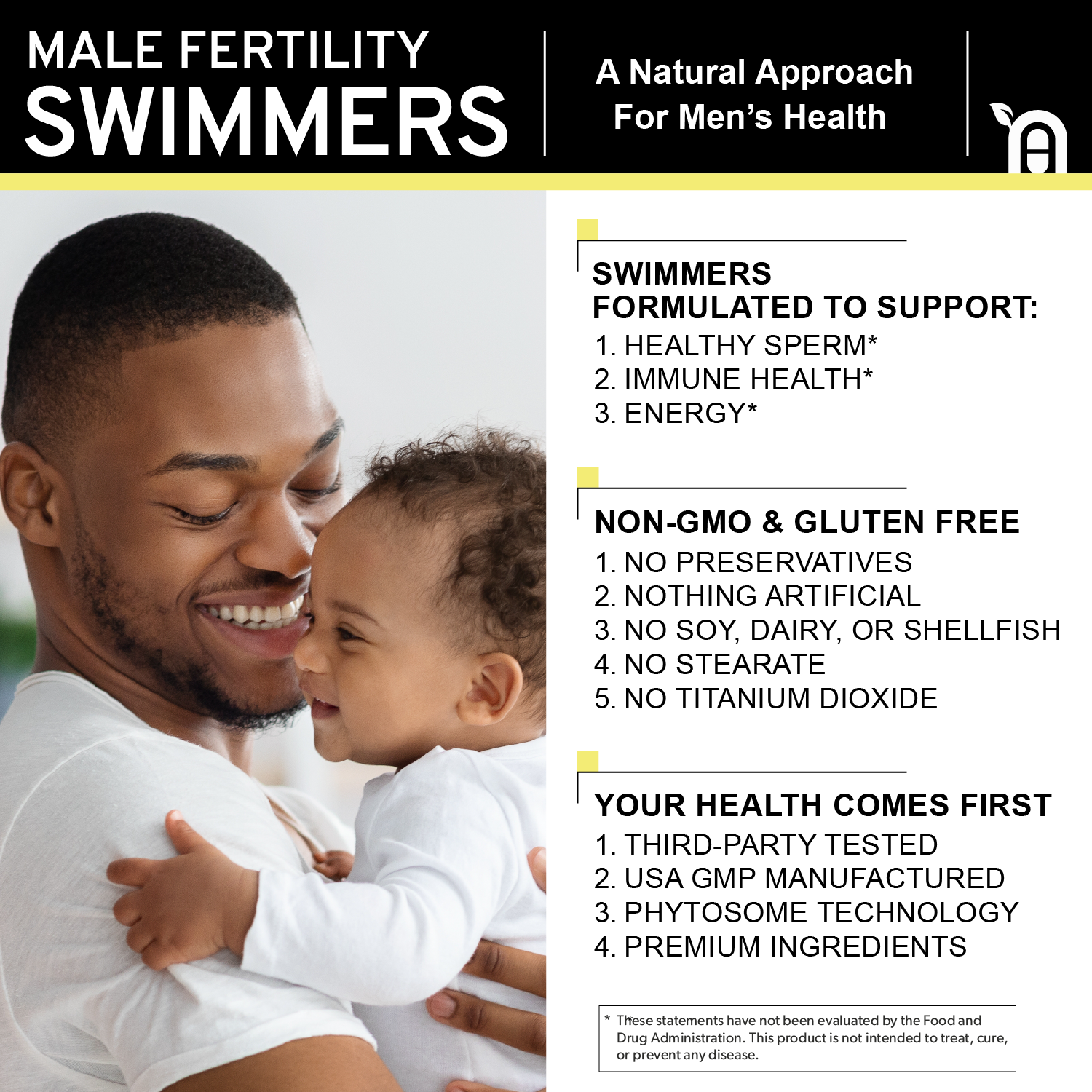 Swimmers® | Male Fertility Support