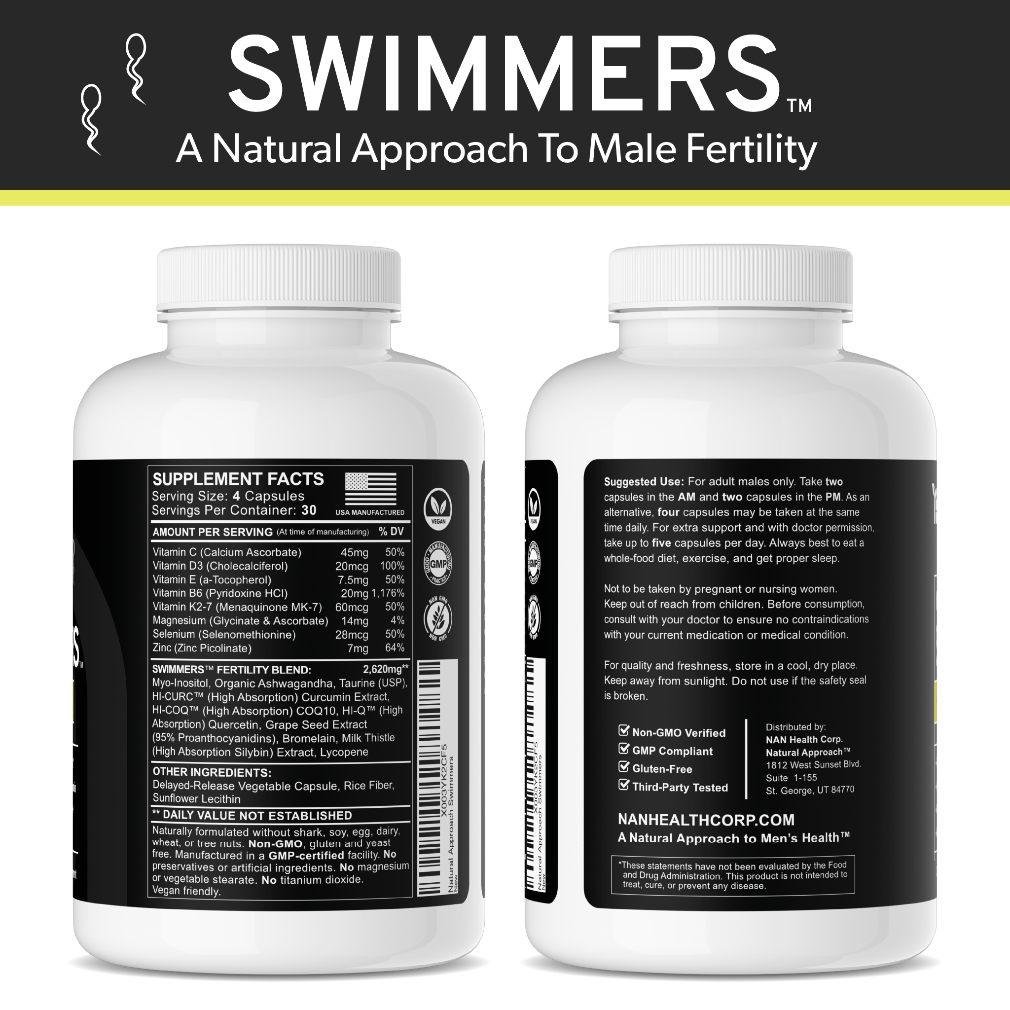 Swimmers® | Male Fertility Support