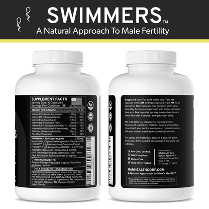 Swimmers® | Male Fertility Support