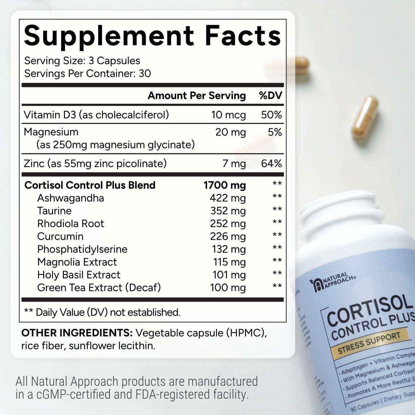 Cortisol Control Plus® - Natural Approach