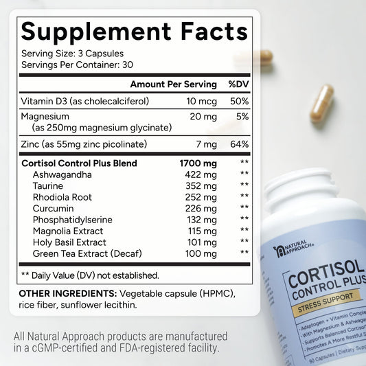 Cortisol Control Plus® - Natural Approach