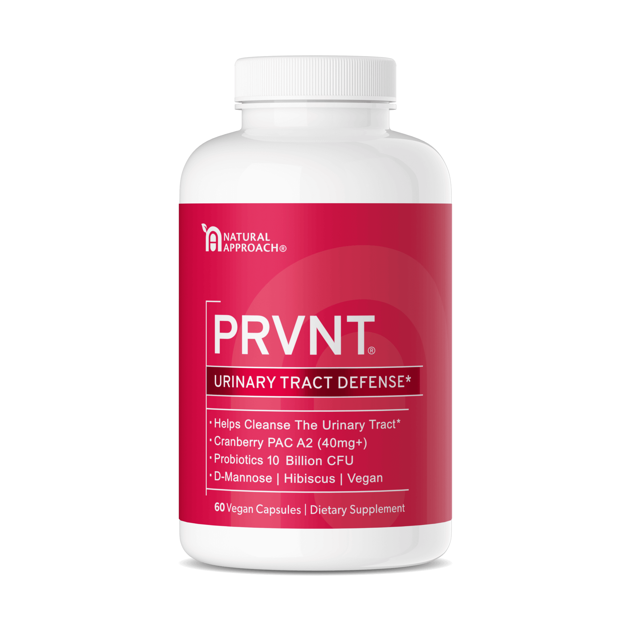 PRVNT® | Urinary Tract Defense with Cranberry, Probiotics and D - Mannose - Natural Approach