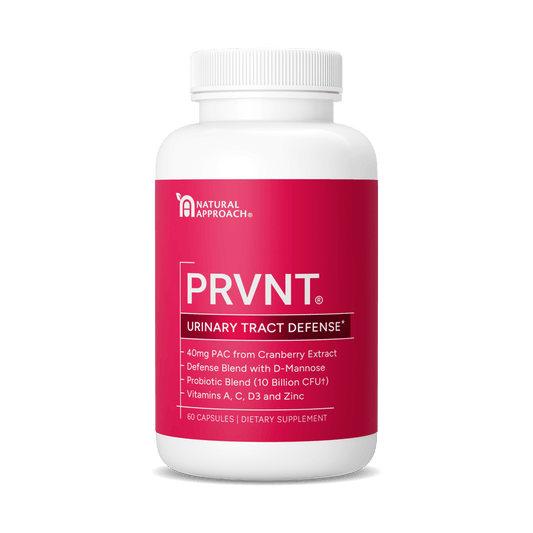 PRVNT® | Urinary Tract Defense with Cranberry, Probiotics and D - Mannose - Natural Approach